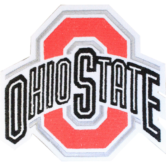 Ohio State Buckeyes Logo Iron On Patch 