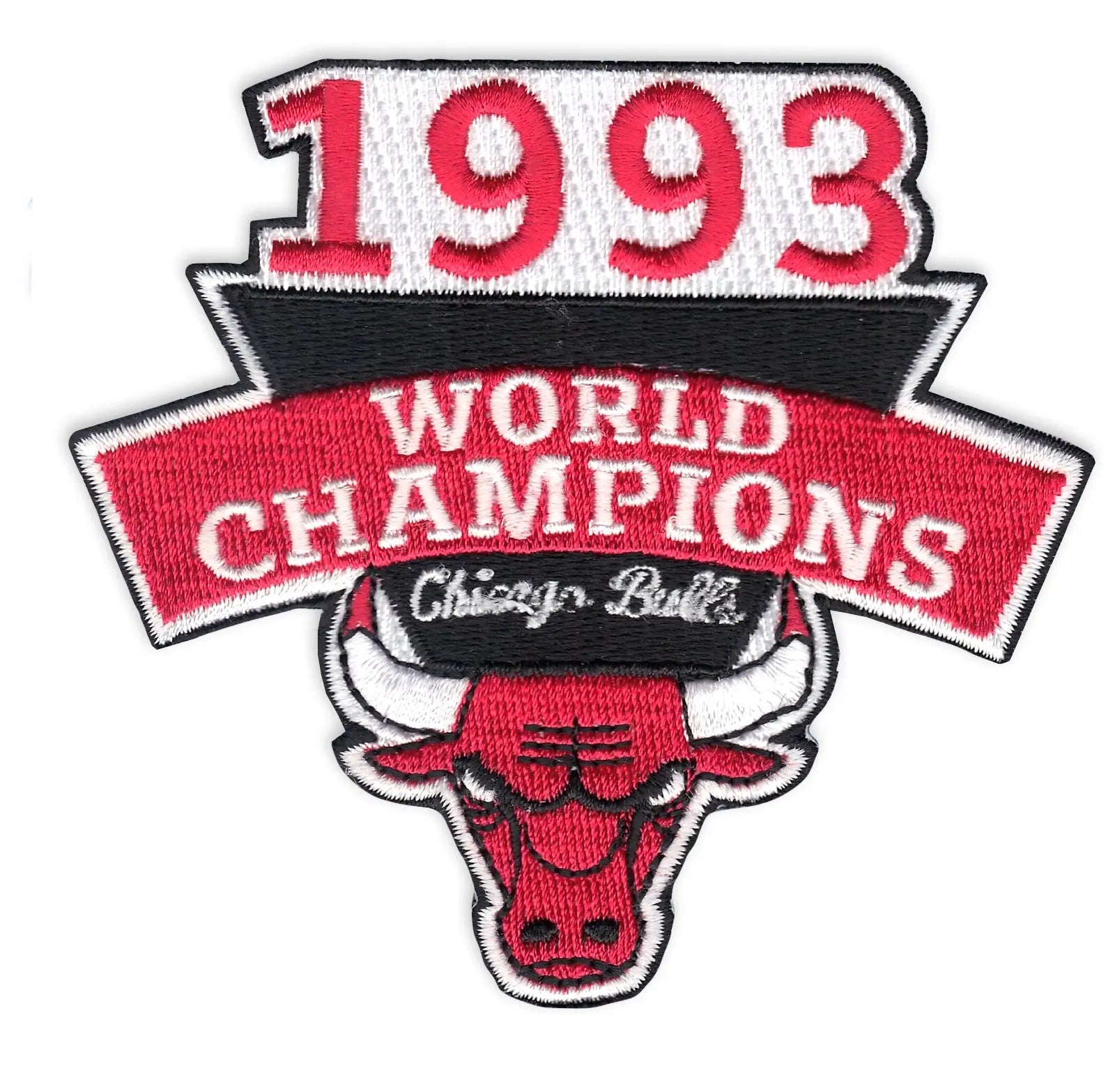 1993 Chicago Bulls NBA Finals Champions Patch 