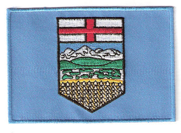 Calgary Flames Province of Alberta Flag Logo Shoulder Patch 