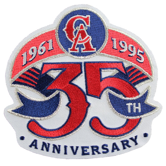1995 California Angels 35th Anniversary Patch 