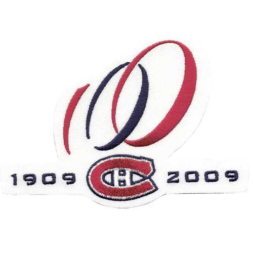 2009 Montreal Canadiens 100 Seasons Alternate Version Patch 