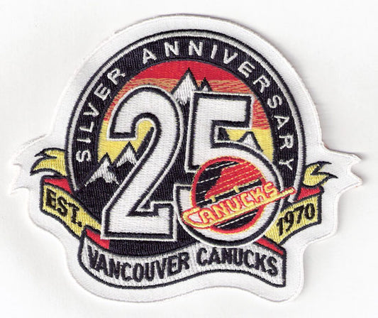 Vancouver Canucks 50th Anniversary Jersey Patches