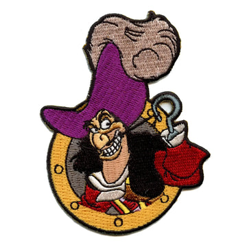 Peterpan Captain Hook Disney Iron on Patch 