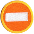 Subtraction Merit Badge Embroidered Iron-on Patch 