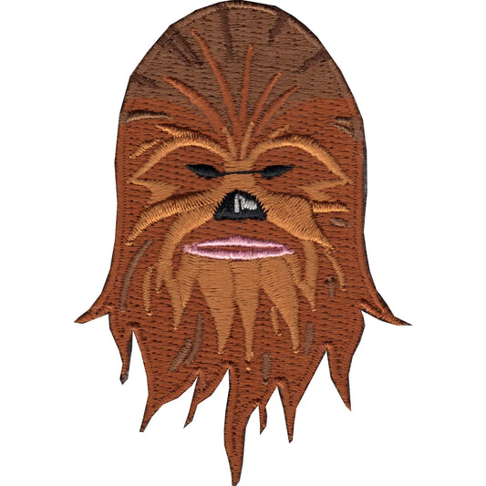 Star Wars Chewbacca Chewie Head Iron On Patch 