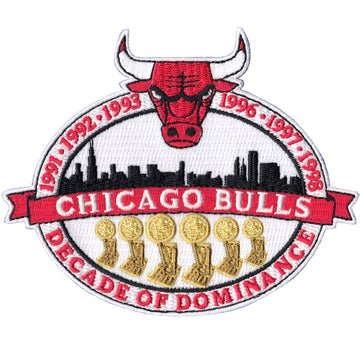 Michael Jordan's Chicago Bulls NBA Championships 'Decade of Dominance' Patch 