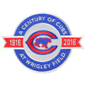 2016 Chicago Cubs A Century of Cubs At Wrigley Field 100th Anniversary Jersey Sleeve Patch 