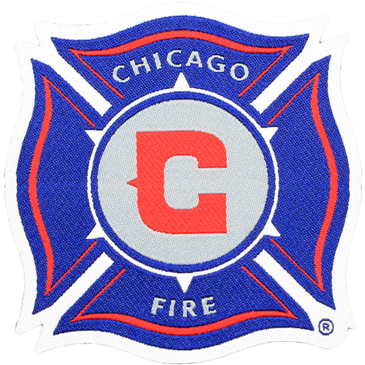 Chicago Fire Primary Team Crest Pro-Weave Jersey Patch 