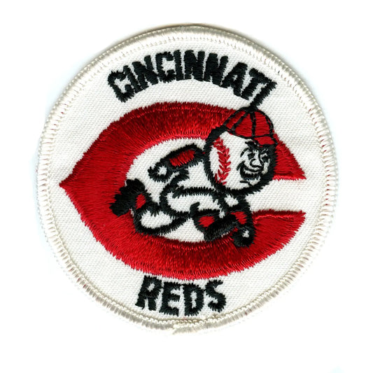 1970'S Cincinnati Reds MLB Baseball Vintage Round Team Logo Patch 