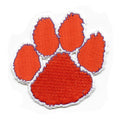 Clemson Tigers Logo Iron On Patch