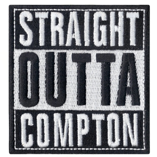 Straight Outta Compton Iron On Patch 