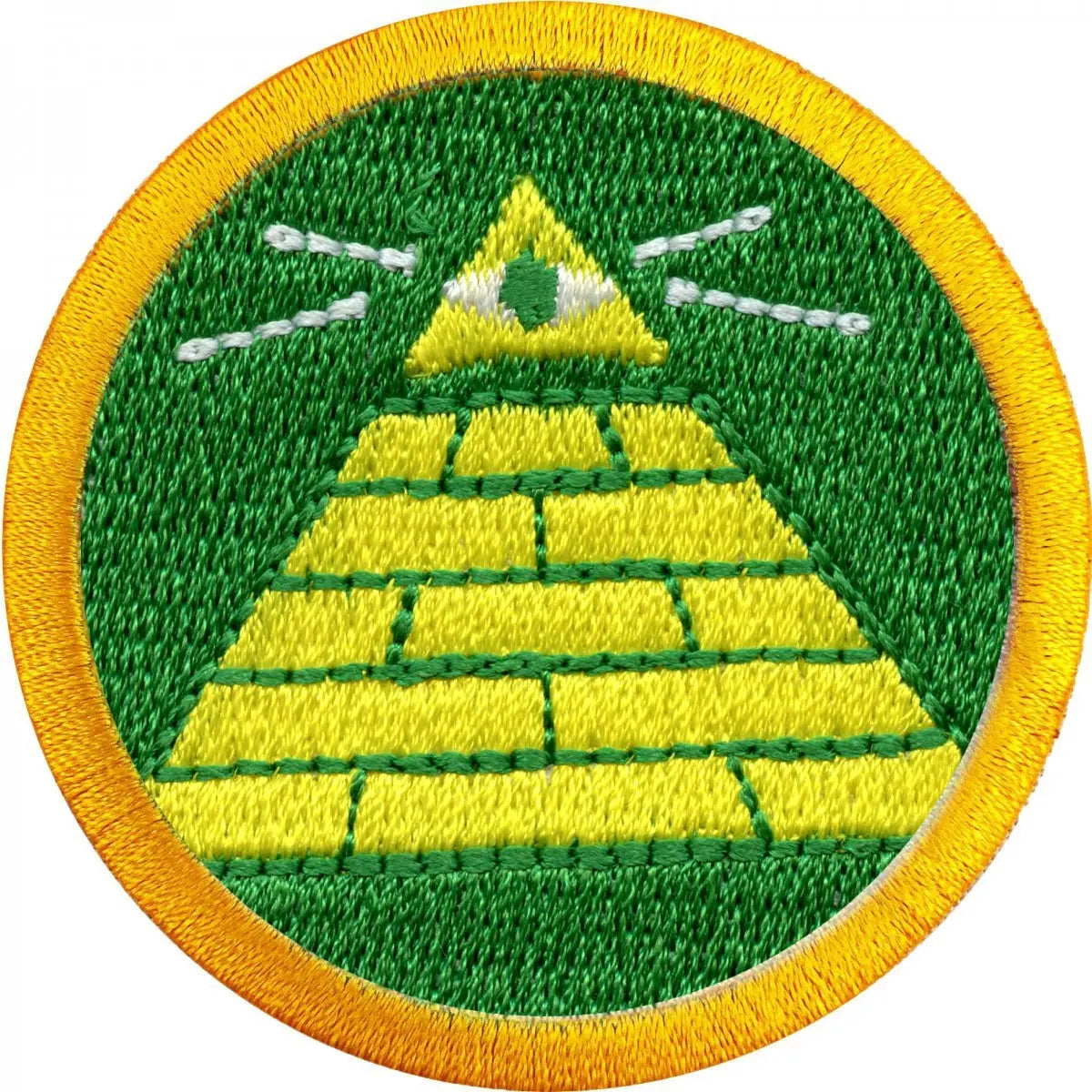 Conspiracy Theory Scout Merit Badge Embroidered Iron-on Patch 