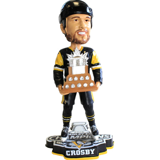 Pittsburgh Penguins Sidney Crosby MVP Trophy Bobblehead 