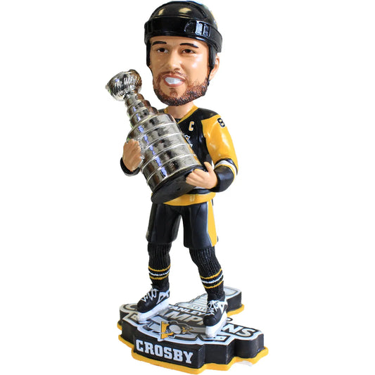 Pittsburgh Penguins Sidney Crosby #87 Stanley Cup Champions Bobblehead 