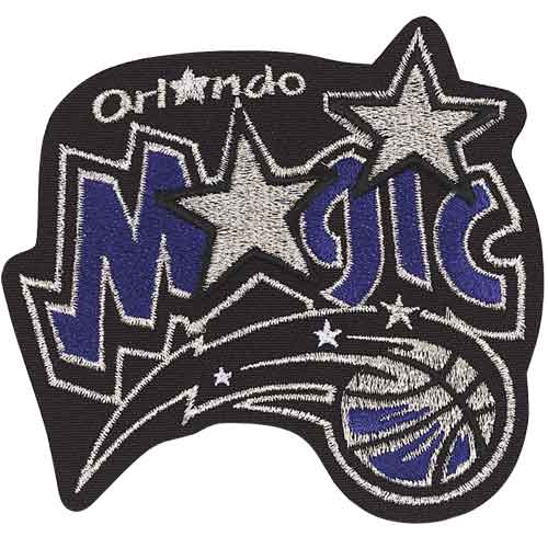 Orlando Magic Primary Team Logo Iron On Patch 