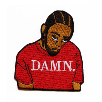 Kendrick "DAMN" Embroidered Iron On Patch 
