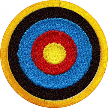 Dart Throwing Merit Badge Embroidered Iron-on Patch 