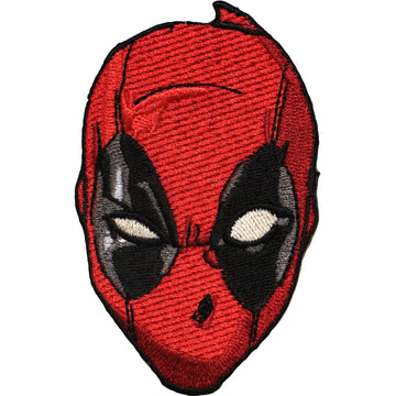 Marvel Comics Deadpool's Head Iron on Applique Patch 