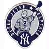 2017 New York Yankees Derek Jeter Number Retirement Captain Patch 