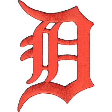 Detroit Tigers Primary Logo Jersey Patch (Orange) 
