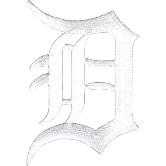 Detroit Tigers Primary Logo Jersey Patch (White) 