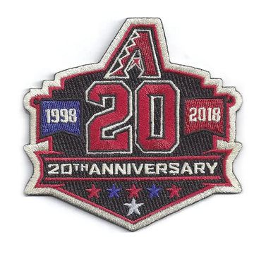 2018 Arizona Diamondbacks 20th Anniversary Patch 