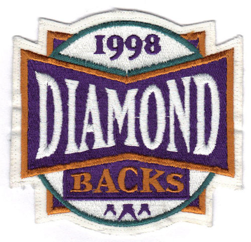 1998 Arizona Diamondbacks Inaugural Season Logo Patch 