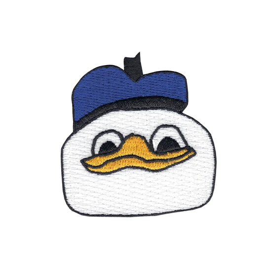 Dolan Duck Emoji Meme Iron On Embroidered Patch 