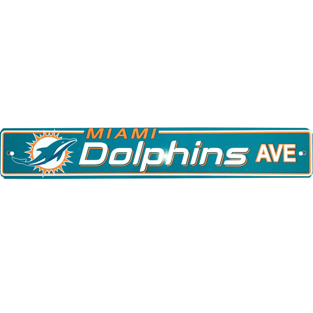 Official NFL Football Team Street Sign Ave Licensed Durable Man Cave 