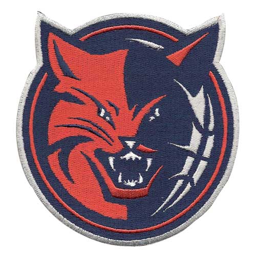 Charlotte Bobcats Alternate Team Logo Patch 