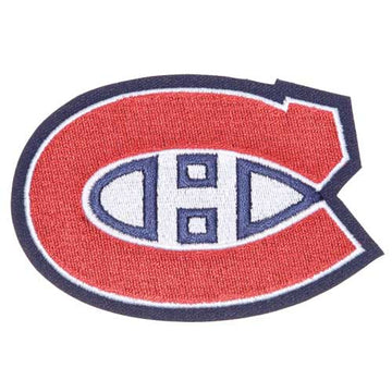 Montreal Canadiens Habs Primary Team Logo Patch (Blue Border) 
