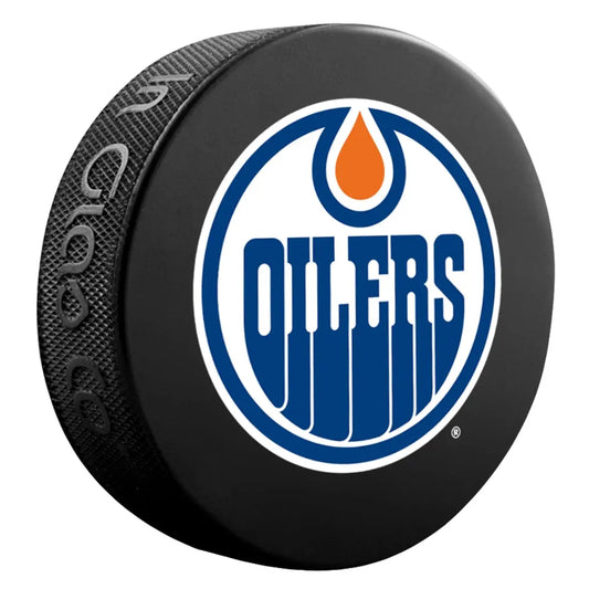 Edmonton Oilers Basic Logo Hockey Souvenir Puck 