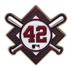 Jackie Robinson Day "42" MLB Jersey Sleeve Patch (Braves) 