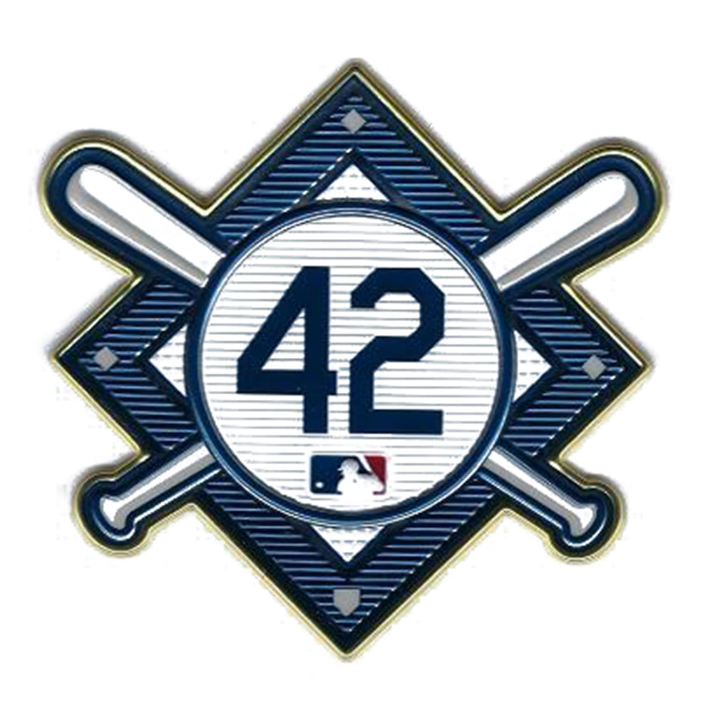 Emblem Source Jackie Robinson #42 MLB Licensed Primary Logo Jersey Sleeve  Patch