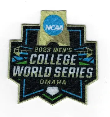 2023 NCAA Men's College World Series Omaha Jersey Patch