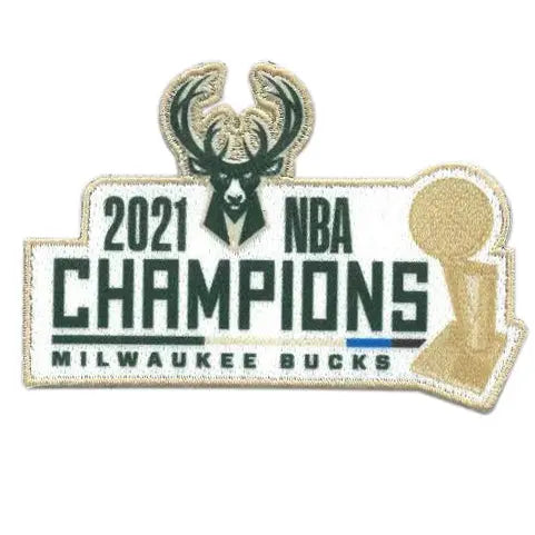 2021 NBA Finals Champions Milwaukee Bucks Patch 