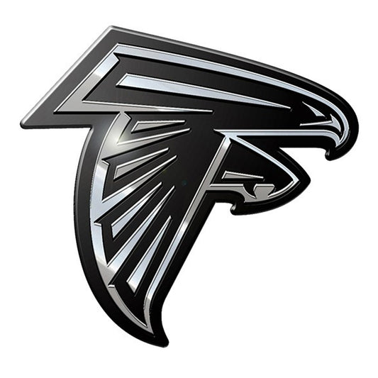 Atlanta Falcons Premium Solid Metal Chrome Plated Car Auto Emblem 