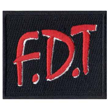 F.D.T Box Logo Iron On Patch 