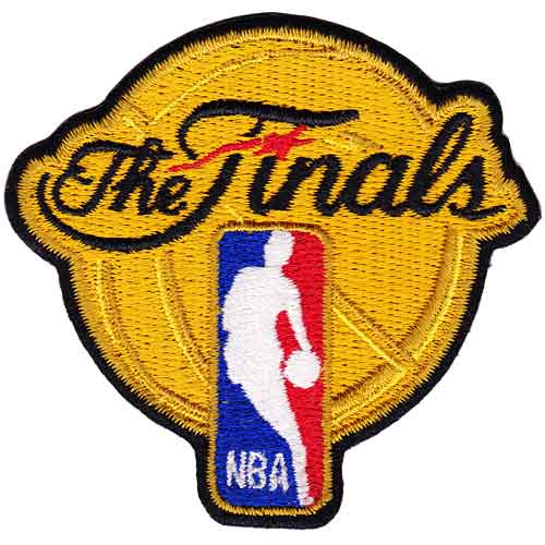 2012 NBA 'The Finals' Championship Patch Oklahoma City Thunders Miami Heat 