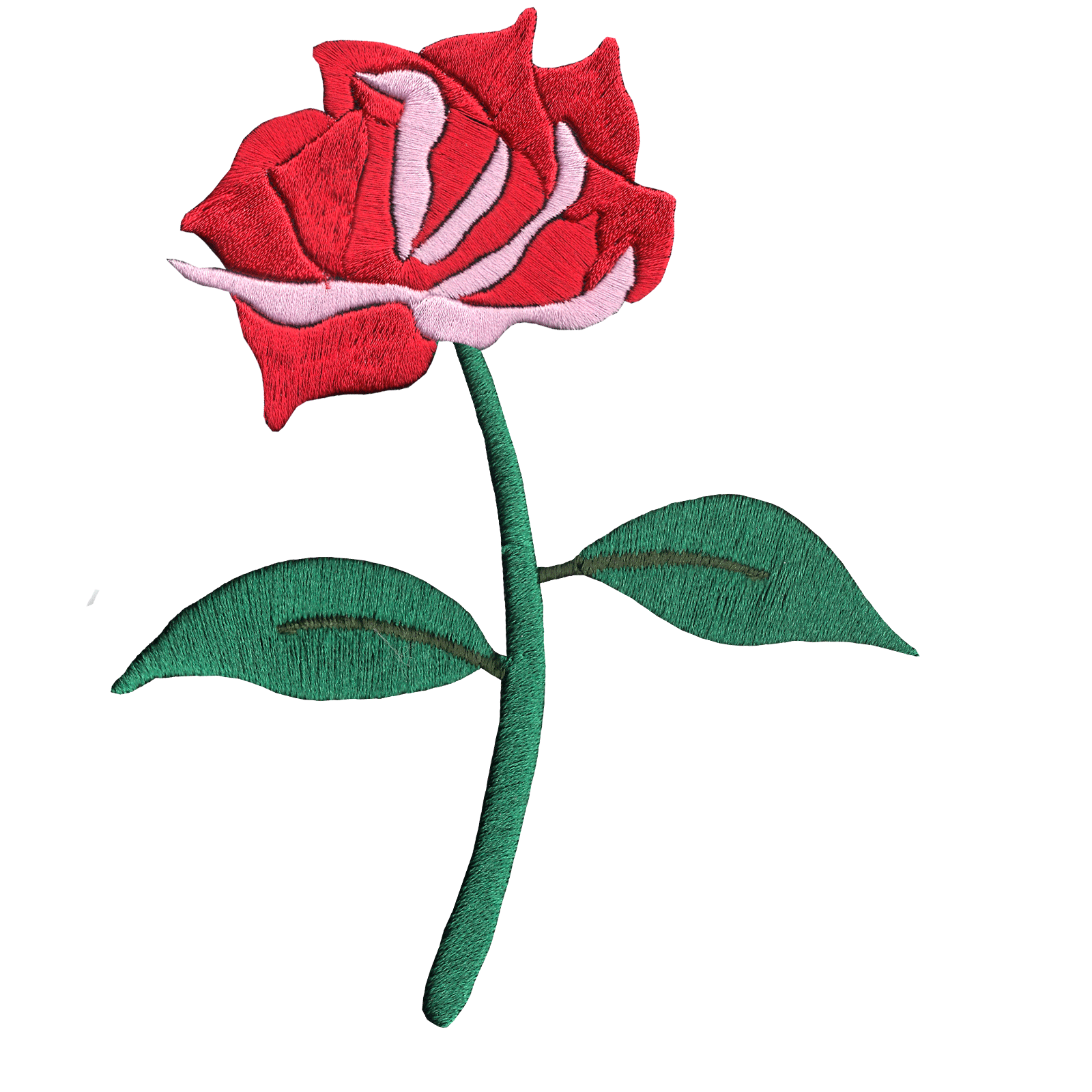 Rose Embroidered Patch (LEFT) 