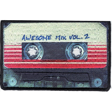 Guardians of the Galaxy Awesome Mix Tape Iron on Applique Patch 