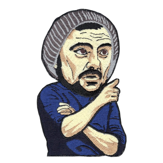 Gary Vee Caricature On Iron On Patch 