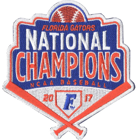 Florida Gators 2017 Men's Baseball National Champions Patch 