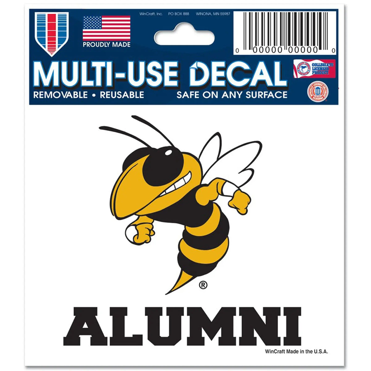 Georgia Tech Yellow Jackets Ultra Decal – Patch Collection