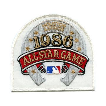 1986 MLB All Star Game Jersey Sleeve Patch In Houston Astros (Original Version) 