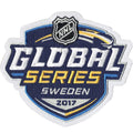 2017 NHL Global Series Jersey Patch Ottawa Senators Colorado Avalanche (Sweden) 