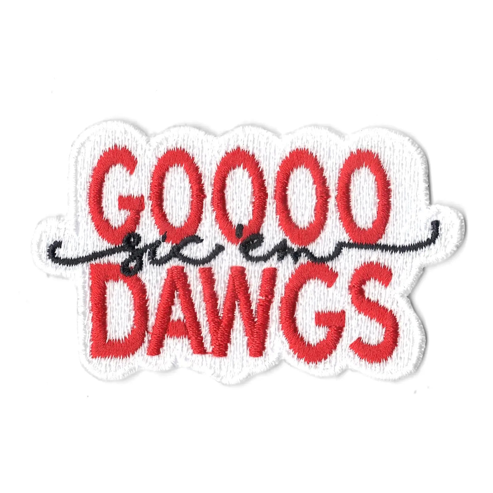 Georgia Pride Gooo Sic 'em Dawgs  Iron On Patch 