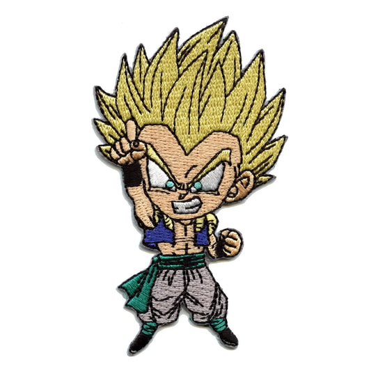 Dragon Ball Z Gotenks Character Anime Embroidered Iron On Patch 