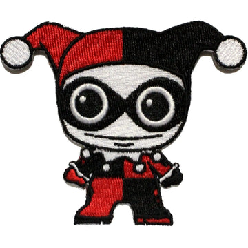 DC Comics Batman Harley Quinn Doll iron on Applique Patch 