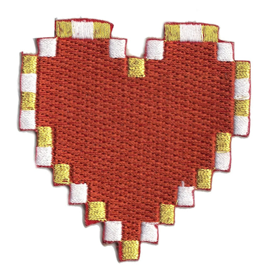 The Legend of Zelda Heart Iron On Patch 